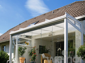 Ganzglasschiebetür W17c
