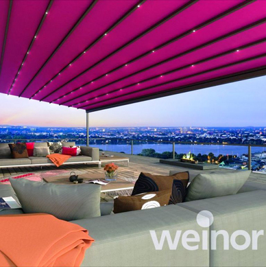 Weinor Pergotex rot