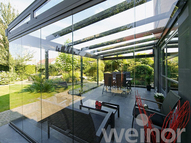 Glas-Schiebewand