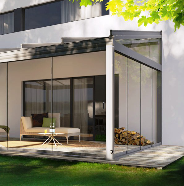 Glas-Schiebeelemente easy – Die Glas-Schiebewand